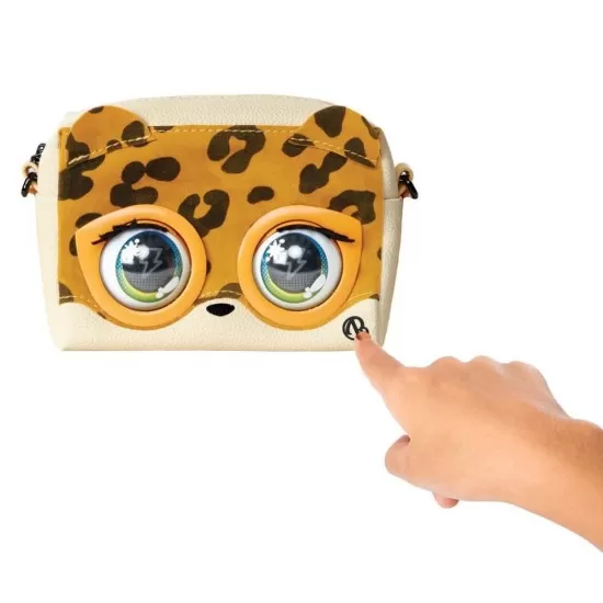 Jucarie interactiva - Gentuta leopard Purse Pets Jucarie interactiva - Gentuta leopard Purse Pets