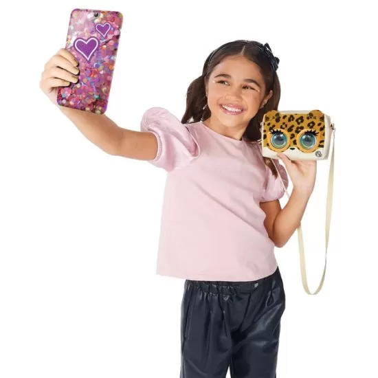 Jucarie interactiva - Gentuta leopard Purse Pets Jucarie interactiva - Gentuta leopard Purse Pets