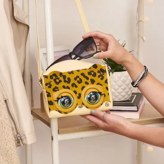 Jucarie interactiva - Gentuta leopard Purse Pets Jucarie interactiva - Gentuta leopard Purse Pets