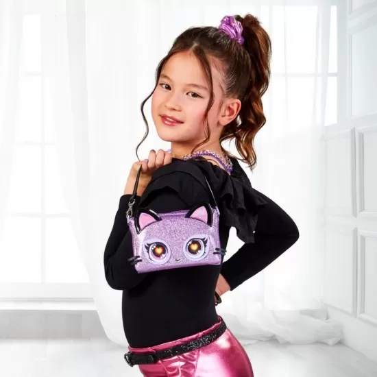 Gentuta interactiva Purdy Purrfect Purse Pets Rainbow Lights Gentuta interactiva Purdy Purrfect Purse Pets Rainbow Lights