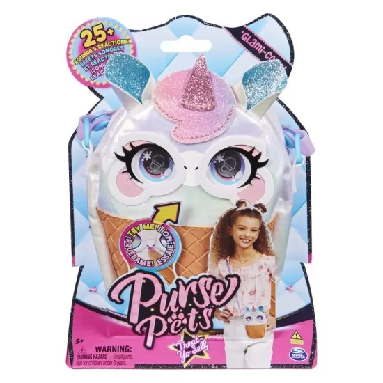Gentuta interactiva Purse Pets Unicorn inghetata