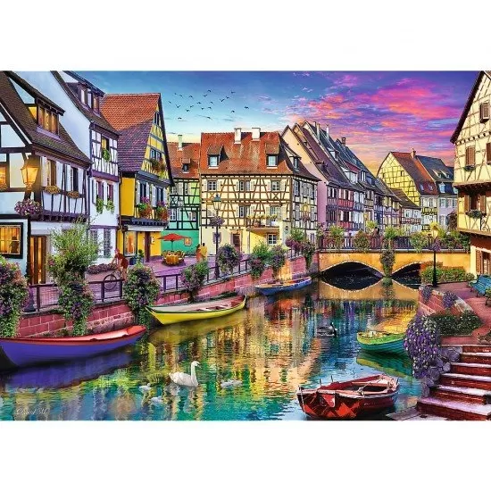Puzzle Colmar Franta 2000 piese Puzzle Colmar Franta 2000 piese