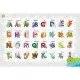 Puzzle educational alfabetul 44 piese