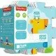 Puzzle de podea din spuma Fisher-Price Prietenii 8 piese
