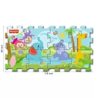 Puzzle de podea din spuma Fisher-Price Prietenii 8 piese