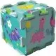 Puzzle de podea din spuma Llamas 8 piese