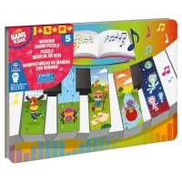 Puzzle din lemn 5 piese - Pian cu sunete