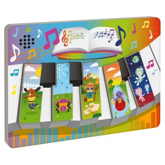 Puzzle din lemn 5 piese - Pian cu sunete Puzzle din lemn 5 piese - Pian cu sunete