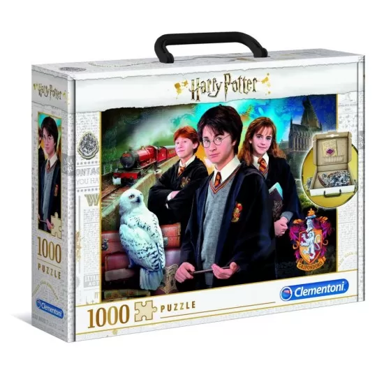 Puzzle Harry Potter in valiza 1000 piese Clementoni Puzzle Harry Potter in valiza 1000 piese Clementoni