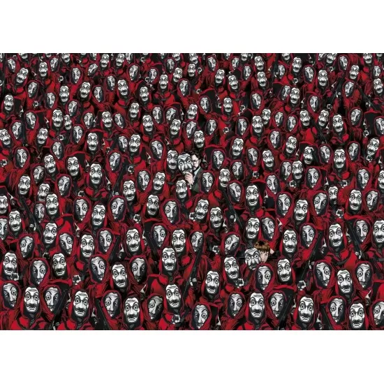 Puzzle Impossible La Casa de Papel 1000 piese Clementoni Puzzle Impossible La Casa de Papel 1000 piese Clementoni