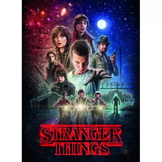 Puzzle Stranger Things 1000 de piese Clementoni Puzzle Stranger Things 1000 de piese Clementoni