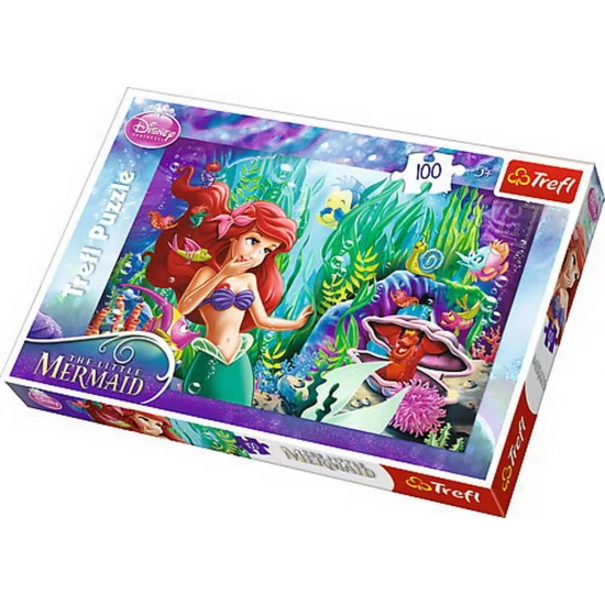 Puzzle Trefl 100 piese Ariel - Ascunselea intre prieteni