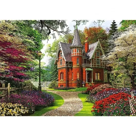 Puzzle Trefl casa in stil victorian 1000 piese Puzzle Trefl casa in stil victorian 1000 piese