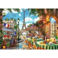 Puzzle Trefl dimineata pariziana 1000 piese