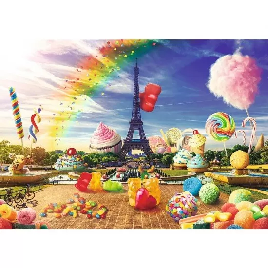 Puzzle Trefl dulciuri la Paris 1000 piese Puzzle Trefl dulciuri la Paris 1000 piese