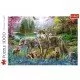 Puzzle Trefl familie de lupi 1000 piese Puzzle Trefl familie de lupi 1000 piese