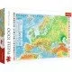 Puzzle Trefl harta fizica a Europei 1000 piese