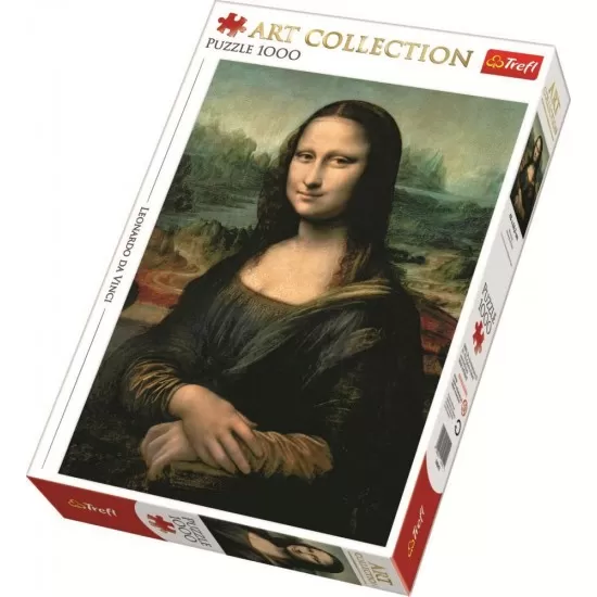 Puzzle Trefl 1000 piese Mona Lisa Puzzle Trefl 1000 piese Mona Lisa