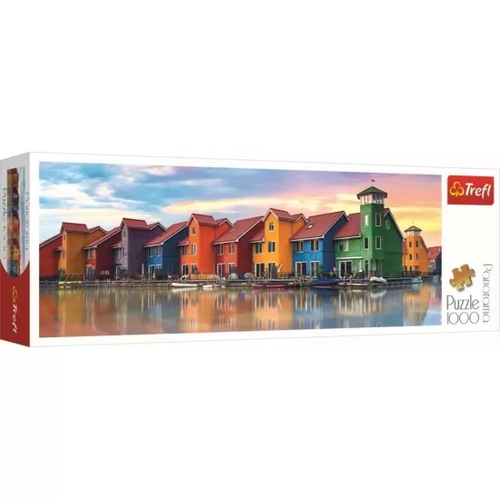 Puzzle Trefl 1000 piese - Panorama Groningen Puzzle Trefl 1000 piese - Panorama Groningen