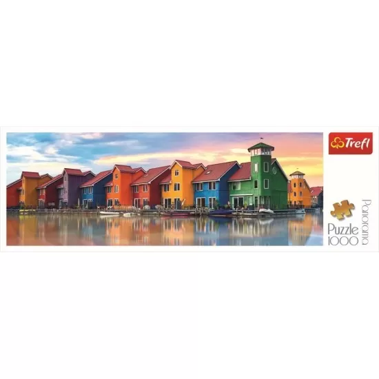 Puzzle Trefl 1000 piese - Panorama Groningen Puzzle Trefl 1000 piese - Panorama Groningen