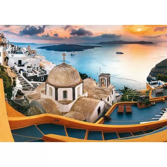 Puzzle Trefl Santorini 1000 piese Puzzle Trefl Santorini 1000 piese