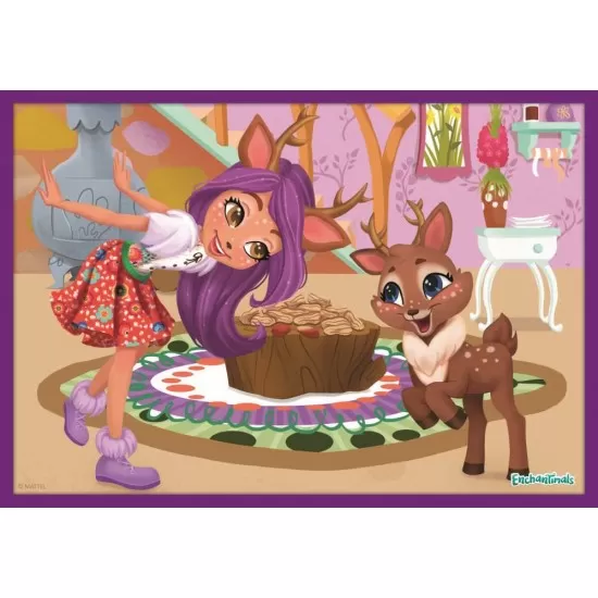 Puzzle Trefl 10 in 1 - Aventurile Enchantimals Puzzle Trefl 10 in 1 - Aventurile Enchantimals