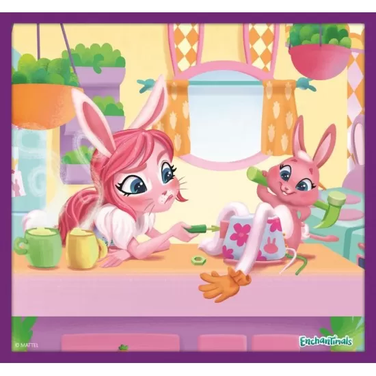 Puzzle Trefl 10 in 1 - Aventurile Enchantimals Puzzle Trefl 10 in 1 - Aventurile Enchantimals