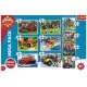 Puzzle Trefl 10 in 1 - Echipa Pompierului Sam