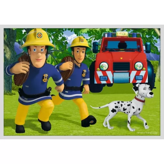 Puzzle Trefl 10 in 1 - Echipa Pompierului Sam