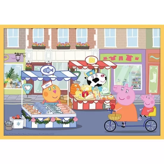Puzzle Trefl 10 in 1 - Intalneste-o pe Peppa Pig Puzzle Trefl 10 in 1 - Intalneste-o pe Peppa Pig