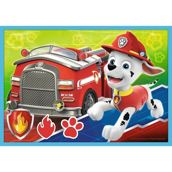 Puzzle Trefl 10 in 1 - Intalneste Patrula Catelusilor