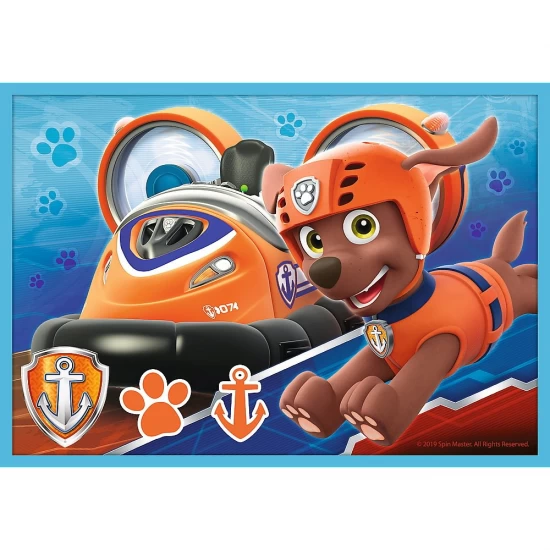 Puzzle Trefl 10 in 1 - Intalneste Patrula Catelusilor