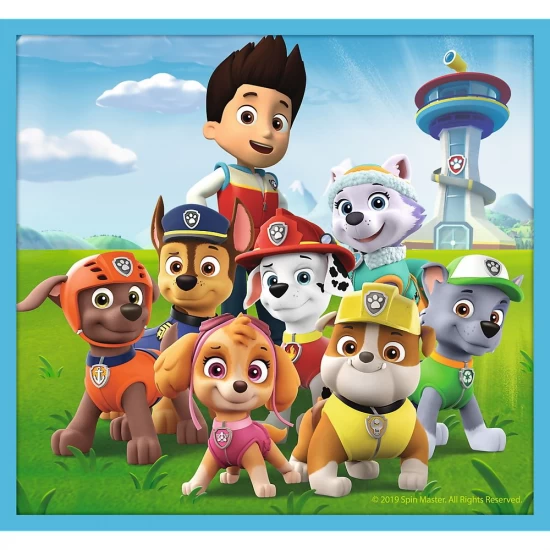 Puzzle Trefl 10 in 1 - Intalneste Patrula Catelusilor