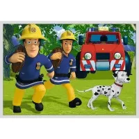 Puzzle Trefl 10 in 1 Pompierul Sam - Salvarile Pompierului Sam