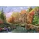 Puzzle Trefl 1500 piese - Casuta de langa lac Puzzle Trefl 1500 piese - Casuta de langa lac