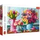 Puzzle Trefl 1500 piese - Glastre cu flori Puzzle Trefl 1500 piese - Glastre cu flori