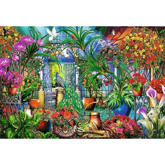 Puzzle Trefl 1500 piese - Gradina secreta Puzzle Trefl 1500 piese - Gradina secreta