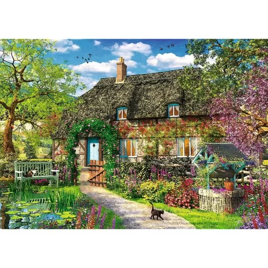 Puzzle Trefl 2000 piese - Casa la tara Puzzle Trefl 2000 piese - Casa la tara