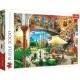 Puzzle Trefl 2000 piese - Vedere din Barcelona Puzzle Trefl 2000 piese - Vedere din Barcelona