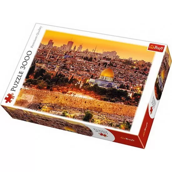 Puzzle Trefl - Acoperisuri in Ierusalim 3000 piese Puzzle Trefl - Acoperisuri in Ierusalim 3000 piese