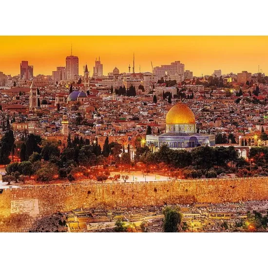 Puzzle Trefl - Acoperisuri in Ierusalim 3000 piese Puzzle Trefl - Acoperisuri in Ierusalim 3000 piese