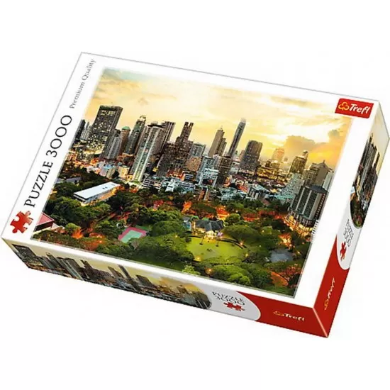 Puzzle Trefl - Apus in Bangkok 3000 piese Puzzle Trefl - Apus in Bangkok 3000 piese