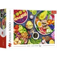 Puzzle 3000 piese Trefl - Bolul colorat