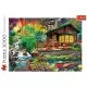 Puzzle Trefl 3000 piese - Cabana din padure Puzzle Trefl 3000 piese - Cabana din padure