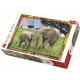 Puzzle Trefl - Elefanti in savana 3000 piese