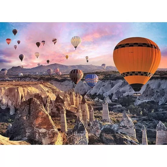Puzzle Trefl - In aer cu balonul 3000 piese Puzzle Trefl - In aer cu balonul 3000 piese