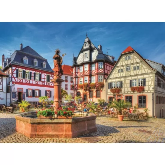 Puzzle Trefl - Piata Heppenheim 3000 piese Puzzle Trefl - Piata Heppenheim 3000 piese