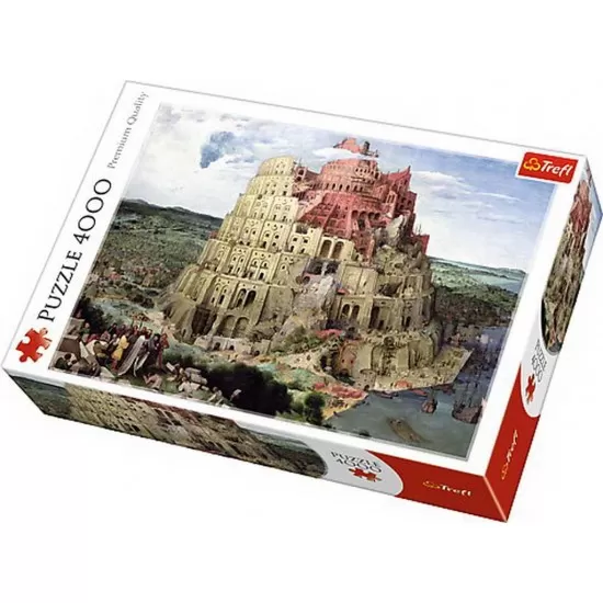 Puzzle Trefl - Turnul Babel 4000 piese Puzzle Trefl - Turnul Babel 4000 piese