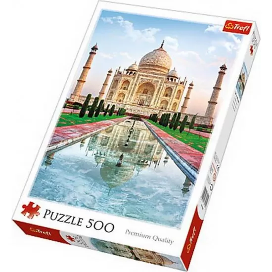 Puzzle Trefl Taj Mahal 500 piese Puzzle Trefl Taj Mahal 500 piese