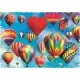 Puzzle Trefl cu piese ciudate - Baloane colorate 600 piese